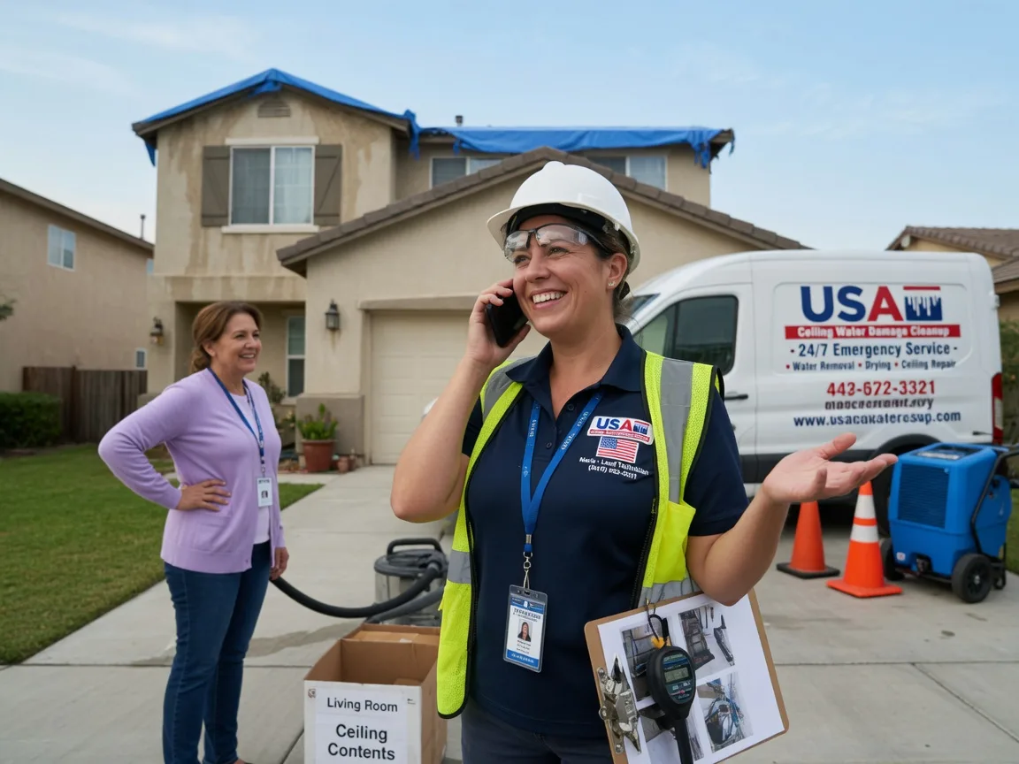 Ceiling Water Damage Restoration Wardville, OK FAQs